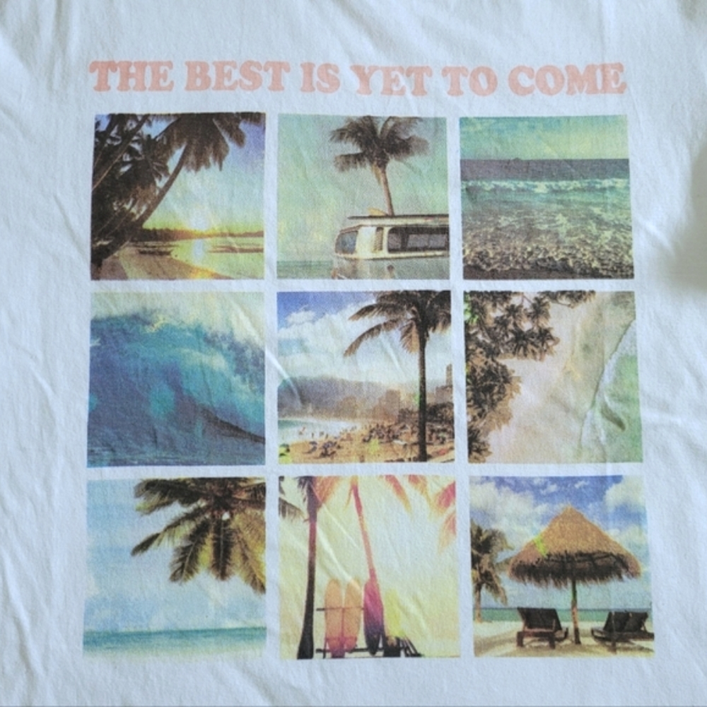 Vibe N' "The Best Is Yet To Come" Graphic Tee👕 - NWT - Picture 3 of 14